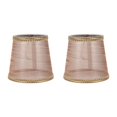thumbnail image 3 of Decodeary Lamp Shade Decorative Cloth Lampshade for Bedside Parties Coffee 15 x 11 x 14cm 2Set, 3 of 6
