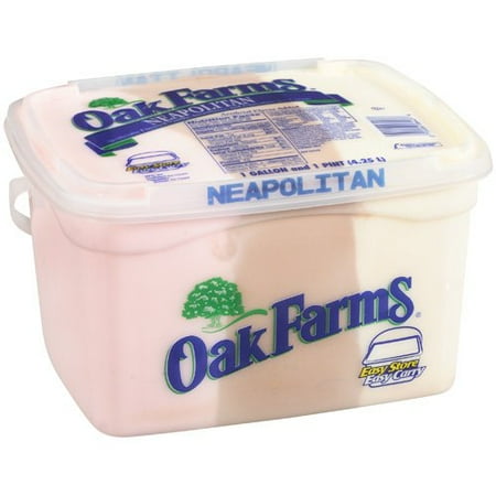 Oak Farms Neapolitan Ice Cream, 4.25 l