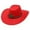 Red, variant on Product Category Cowboy Hat | Western Style Hats for Men & Women with Star Buckle Decoration | Durable Everyday Wear for Home Leisure Outdoor Events