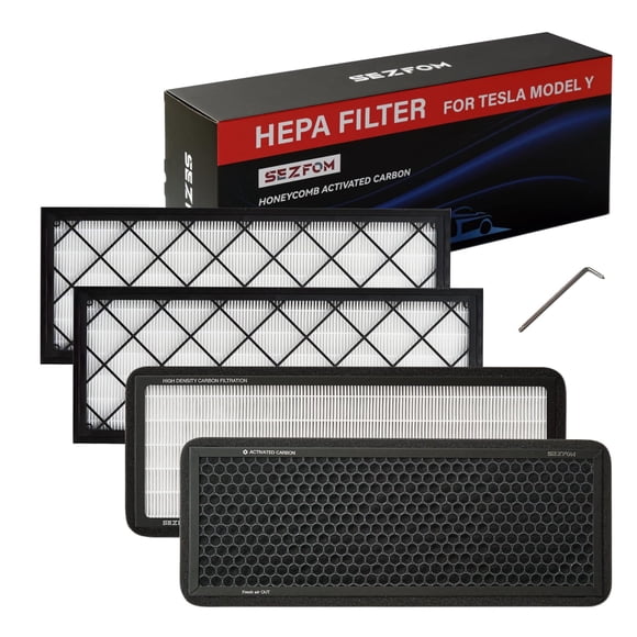 Kit de filtro de aire de admisión SEZFOM para Tesla Model Y (06/2026)