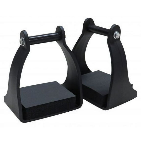 Showman Black Endurance Stirrups