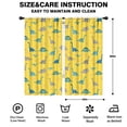 thumbnail image 2 of Blackout Kids Curtains,Yellow Cartoon Dinosaurs Pattern Childrens Insulated Curtains Set Of 2,Bedroom Essentials,Toddler Room Decor 42"x84", 2 of 5