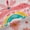 Lightpink, variant on Homewish Bohemain Rainbow Black Out Curtains,Colorful Loves Stars Curtains Pack of 2 (42x63 Each),Boho Theme Bedroom Curtains For Girls,Super Cozy Room Decor