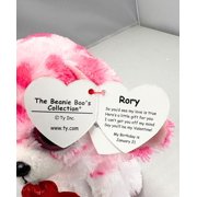 Ty Beanie Boos - Rory the Valentines Dog – Glitter Eyes - Stuffed Animal