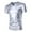 Silver, variant on IROINNID Men's Easter Printed Short Sleeve Casual Blouse With Pocket