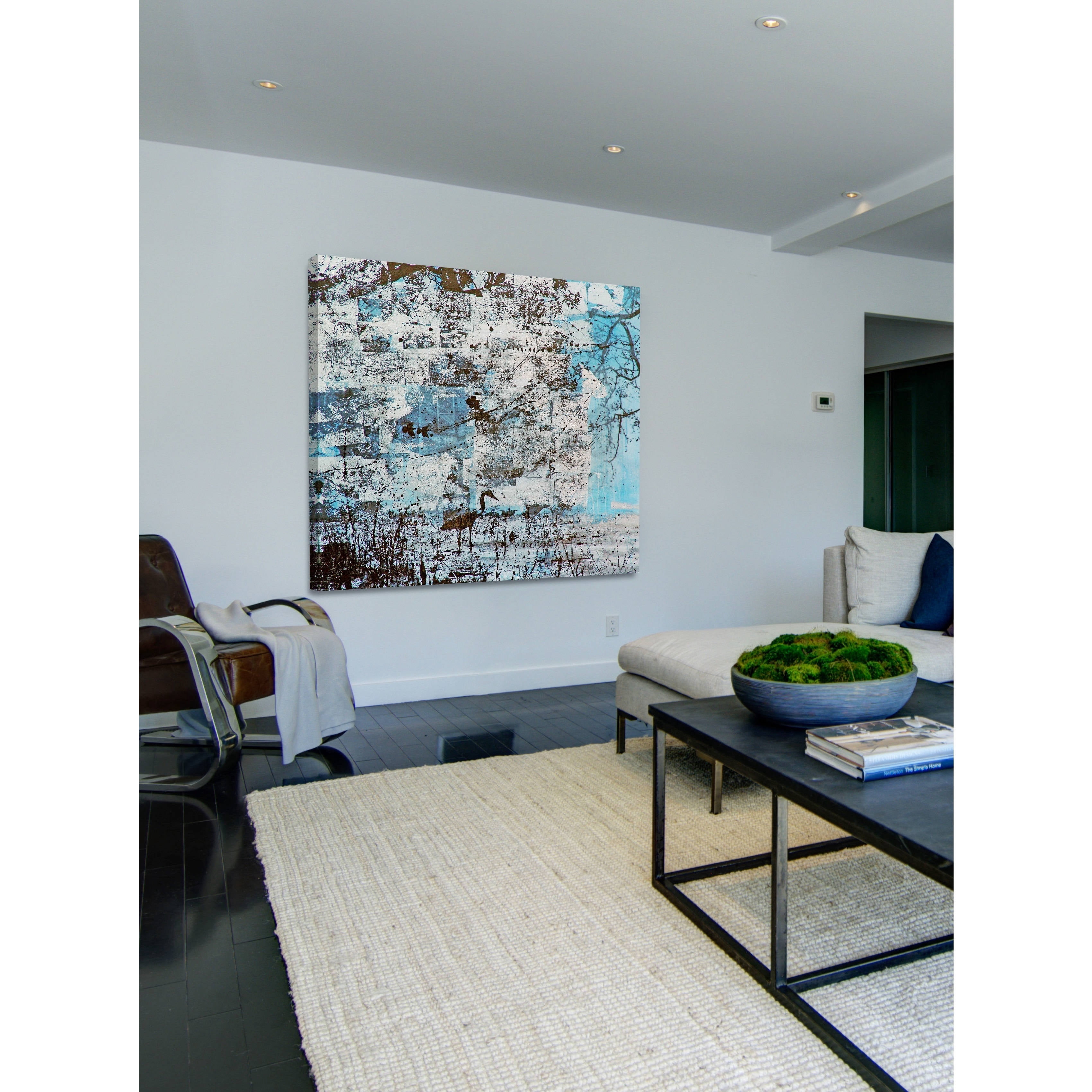 Marmont Hill "Mill River Fog" by Tracy Silva Barbosa Painting Print on Canvas