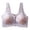 Purple, variant on Wireless Daisy Jelly Bras for Women, Front Closure Seamless Bra Post Surgery Comfort No Underwire Push Up Bralettes
