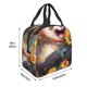 thumbnail image 3 of Easygdp Elegant Cute Panda Sunflower Bolsa Térmica Premium - Tela Oxford Impermeable, Gran Capacidad, Bolsillo Frontal, Unisex para Trabajo, Escuela, Actividades al Aire Libre y Picnics, 3 of 8