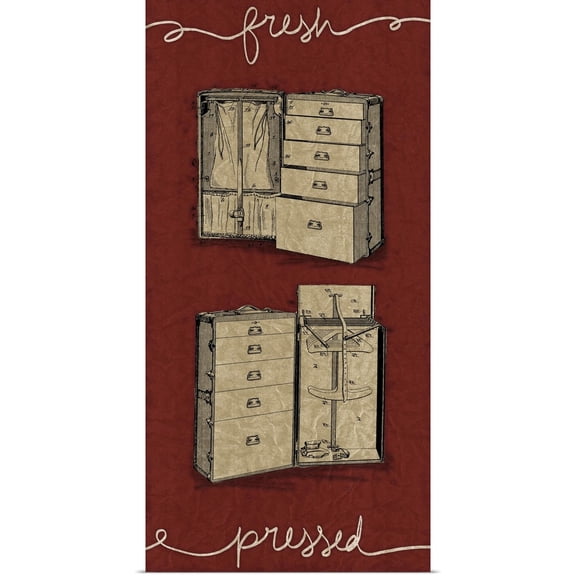 Great BIG Canvas | Rolled Pied Piper Creative Poster Print entitled Pressed II