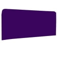 thumbnail image 2 of Cubierta de cama sólida Sunnimix Funda de decoración Estiramiento Morado 150x80x1cm, 2 of 8