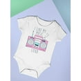 thumbnail image 3 of I Like My Music Loud Bodysuit Infant -Image by Shutterstock,  12 Months, 3 of 4