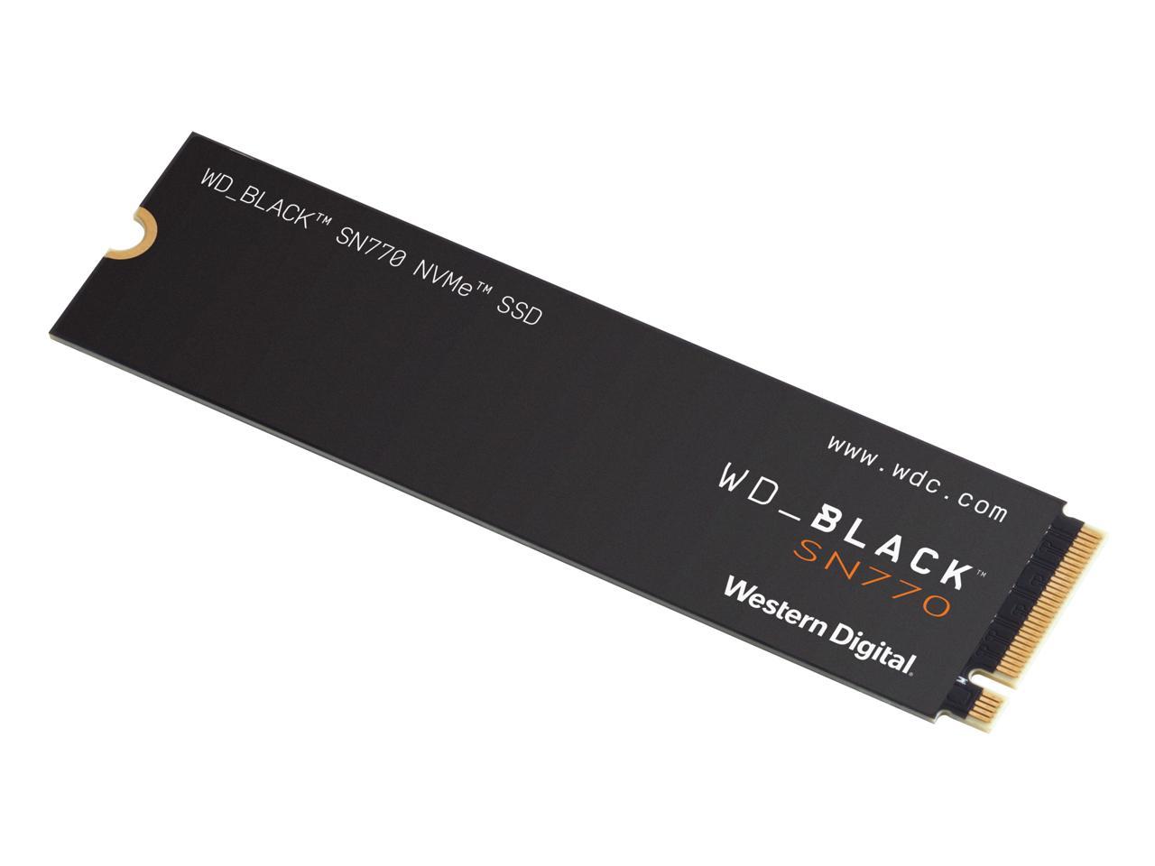 Western Digital WD_BLACK SN770 M.2 2280 500GB PCIe Gen4 16GT/s, up to 4 Lanes Internal Solid State Drive (SSD) WDS500G3X0E - image 2 of 20