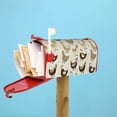 thumbnail image 4 of Lsque Chicken Cartoon Mailbox Cover Standard Size ,Magnetic Mailbox Covers Post Wraps Letter Box Cover -25.5x21 in, 4 of 9
