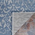 thumbnail image 3 of Couristan Marseille St. Marcel Indoor/Outdoor Area Rug, 5'3" x 7'6", Blue, 3 of 8