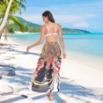 thumbnail image 7 of FORMRS Womens Beach Sarong Semi-Sheer Bikini Wrap Skirt Swimsuit Cover-ups, Abstract Boat Ride, 7 of 7