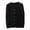#098-Black, variant on Handshe Men's V-Neck Slim Fit Cardigan Sweater, Fashion Solid Color Long Sleeve Casual Coat for Daily Wear and Urban Style,Plus Size