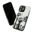 thumbnail image 2 of White Forest Tree Design iPhone 14 Case-iPhone 14-iPhone 14 Case-iPhone, 2 of 3