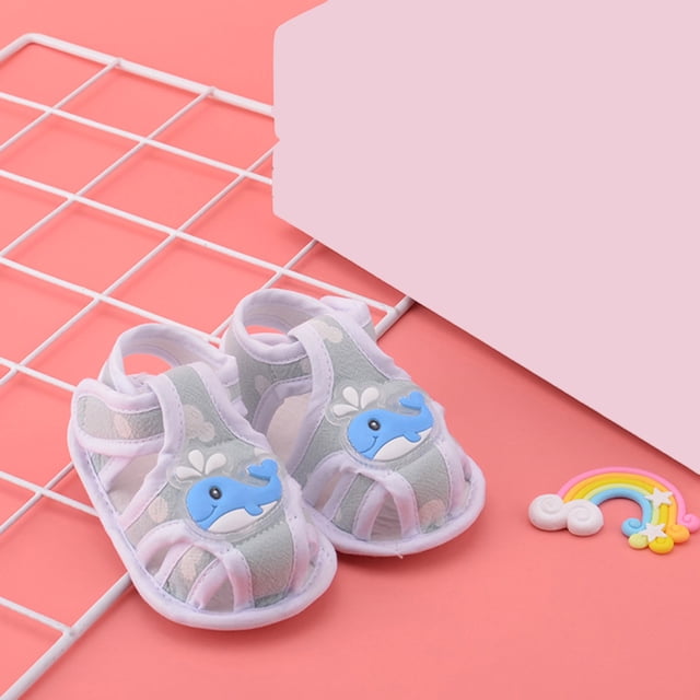 Puntoco Sandalias De Verano Para Bebés,Verano 0-1 Año Nuevos Zapatos Para Niños Pequeños Sandalias Antideslizantes Para Bebés Azul 13