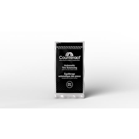 Counteract 20OZ-B4 Centrifugal Force Tire/Wheel Balancing Beads - Off-Road Vehicles Light Duty Truck Tires (4) 20oz Balance Bead Bags (4) Valve Caps and Cores