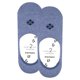 thumbnail image 4 of Burlington Calcetines de hombre, paquete de 2 - Para todos los días IN, talón antideslizante, color sólido Azul 43-44, 4 of 5