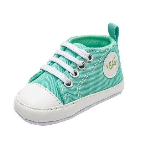 

Binmer Soft Sole Baby Toddler Shoes 0-1 Year Old Baby Indoor Shoes 9 Colors Available