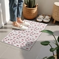 thumbnail image 4 of Pink Christmas Tree Pattern Door Rugs,Washable Non Slip Door Mats Indoor,Decorative Door Mats,Entry Mat Indoor for Entrance,Bedroom,Kitchen,Bathroom,16"x24", 4 of 6