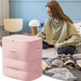 thumbnail image 2 of Sac de Rangement de Compression Robuste pour Voyage et Maison, Organisateur de Couette Extensible avec Double Fermeture Éclair et Matériau Imperméable, 2 of 6
