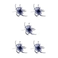thumbnail image 2 of pitrice 1/2/3/5 Maille Fascinator Femmes Coiffure Prom Maquillage Nuptiale Scène Performance Réglable Photo Coiffe Fille Bande de Cheveux Bleu Marine 5PCS, 2 of 6