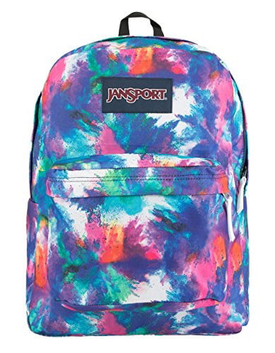 jansport rainbow tie dye backpack