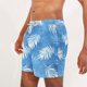 thumbnail image 4 of Pantalones Cortos Casuales de Impresión Hawaiana de los Hombres, Poliéster de Secado Rápido con Forro de Malla para la Playa Y la Piscina, 4 of 9