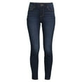 thumbnail image 6 of Time and Tru Women's High Rise Skinny Jeans, 6 of 6