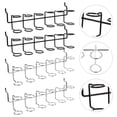 thumbnail image 3 of MIANGASTORE 4pcs Stainless Steel Pegboard Screwdriver Organizers Plier Holders Multi-Ring Tools Storage Racks, 3 of 5