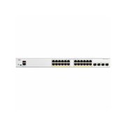 Cisco Catalyst C1200-24FP-4G Ethernet Switch, 24 Ports - Manageable - Gigabit Ethernet - 10/100/1000Base-T, 1000Base-X - 3 Layer Supported