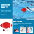 thumbnail image 2 of FELTECHELECTR Pelota de rugby para agua, adorable pelota de piscina, juguete para niños, pelota de piscina, pelota de playa portátil, 2 of 6
