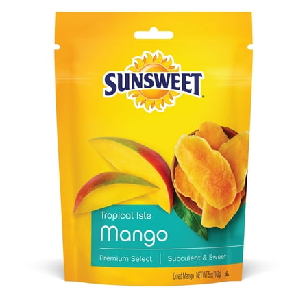3 Pack of Sunsweet Dried Mango - 5 oz (Packaging Varies)