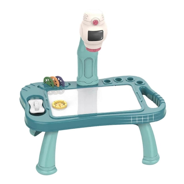 Smart Projector Kids Painting Table Set Projector Educational Toy Learn To Draw Play Set For Kids