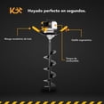 thumbnail image 3 of Motoperforadora Ahoyadora A Gasolina Motor 2T 52CC 2.5HP Kingsman, 3 of 9