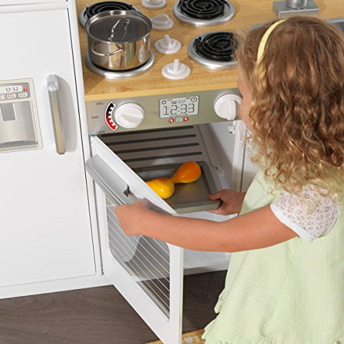 Kidkraft uptown white on sale play kitchen