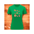 thumbnail image 1 of Playera Blusa De Capybara y Amigos Ropa Para Mujer Capibara Color Verde Talla Chica Marca Emil SaEs, 1 of 4