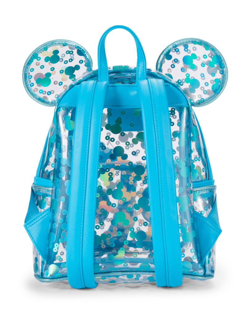 Disney Loungefly Mickey Mouse Icon Clear Mini Backpack  display picture 1