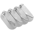 thumbnail image 6 of Raindrops 4Pcs Space Saving Self Adhesive Wall Hooks for Organizing Behind the Door, 6 of 8