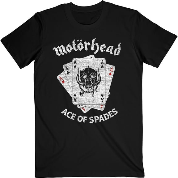 Motorhead Unisex T-Shirt Flat War Pig Aces (Small)