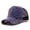 Purple, variant on Fashion Embroidered Denim Baseball Cap with Floral Design for Men and Women Pink,One Size