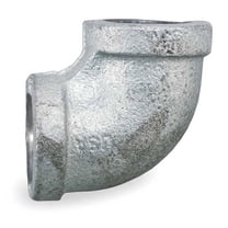 Manufacturer Varies 4" FNPT Galvanized 90 Degree Elbow 2WE82