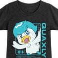 thumbnail image 3 of Pokémon  - Quaxly Stats - Youth Girls Short Sleeve Graphic T-Shirt, 3 of 5