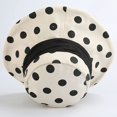 thumbnail image 5 of CoCopeaunts Ladies Bucket Hat Wide Brim Summer Outdoor UV Protection Polka Dots Sun Cap for Women Casual Sweet Fisherman Hat, 5 of 8