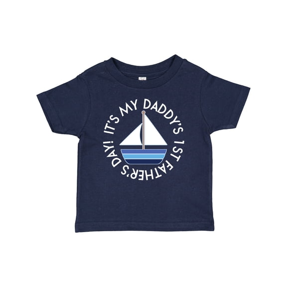 Inktastic First Fathers Day Baby Boys or Girls Baby T-Shirt