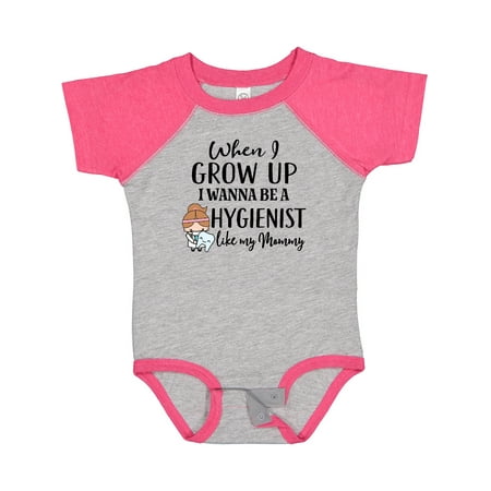 

Inktastic Future Dental Hygienist Like Mommy Gift Baby Girl Bodysuit