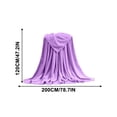 thumbnail image 3 of Xihbxyly Manta de Franela Polar, Microfibra Suave, Diseño Reversible, Cálida y Acogedora para El Invierno, Ideal para Interiores y Exteriores, Regalo de Navidad, 120 X 200 Cm., 3 of 5