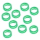 thumbnail image 1 of 10 Piezas 2,2 Cm Tijeras de Goma Yinane Empuñaduras Suaves para Peluquería de Salón Verde, 1 of 8